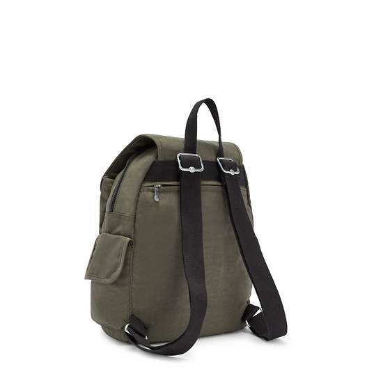 Kipling City Pack Small Ryggsäck Gröna | SE 1707UZ